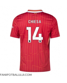 Liverpool Federico Chiesa #14 Tricou Fotbal Replică 2024-25 Barbati Acasa